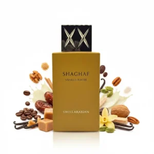 Notas olfativas del perfume SHAGHAF Vanilla Toffee Swiss Arabian