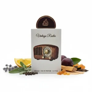 Notas olfativas del perfume Vintage Radio Lattafa EDP 100ml